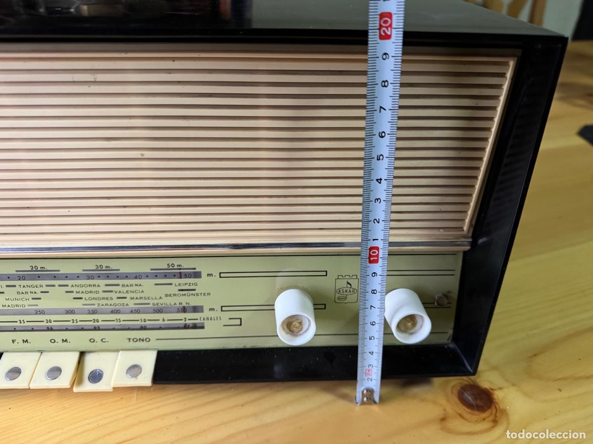 Radios de v&aacute;lvulas: Radio a v&aacute;lvulas Askar - Foto 4