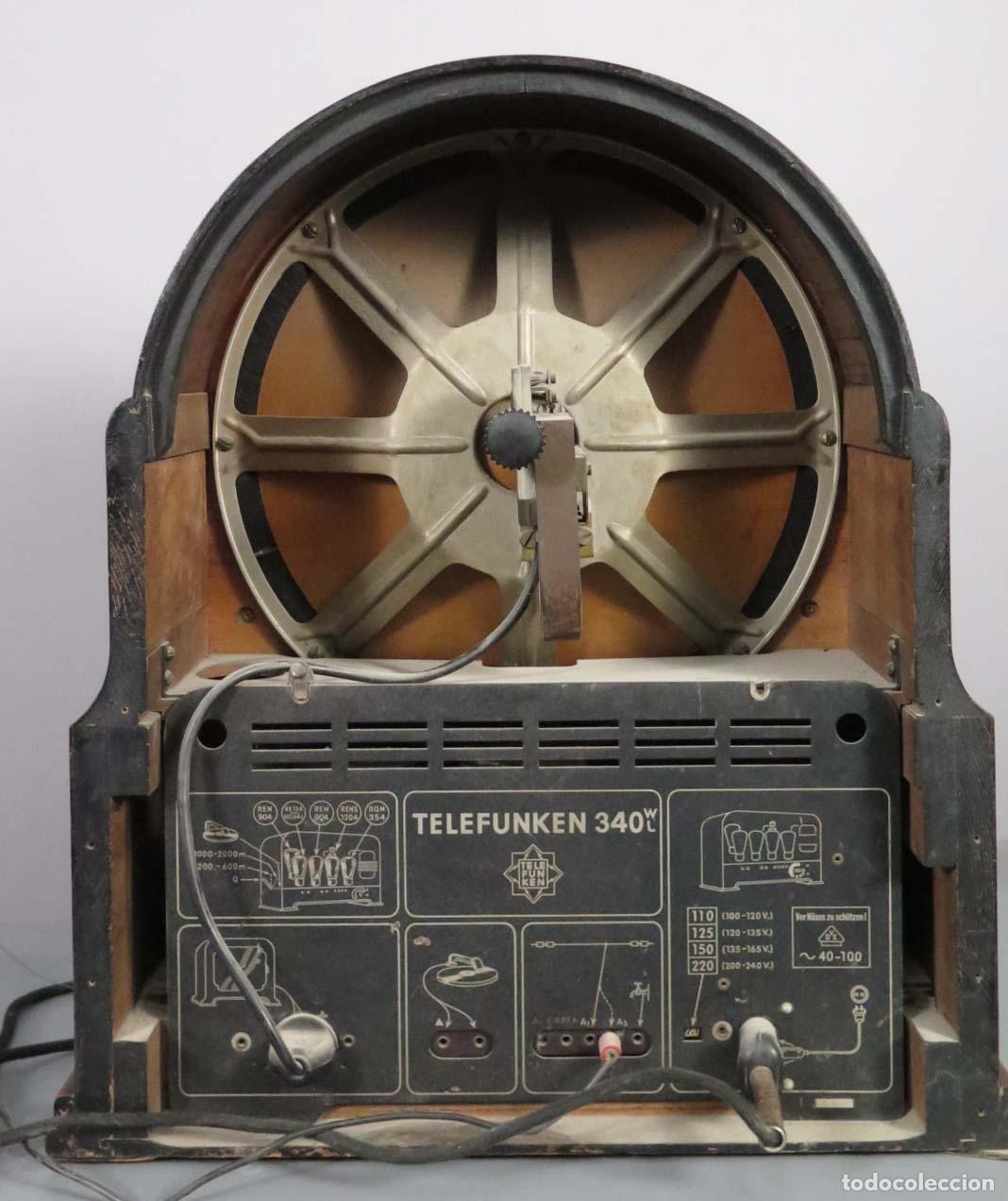Radios de v&aacute;lvulas: RADIO. TELEFUNKEN 340 WL - Foto 13