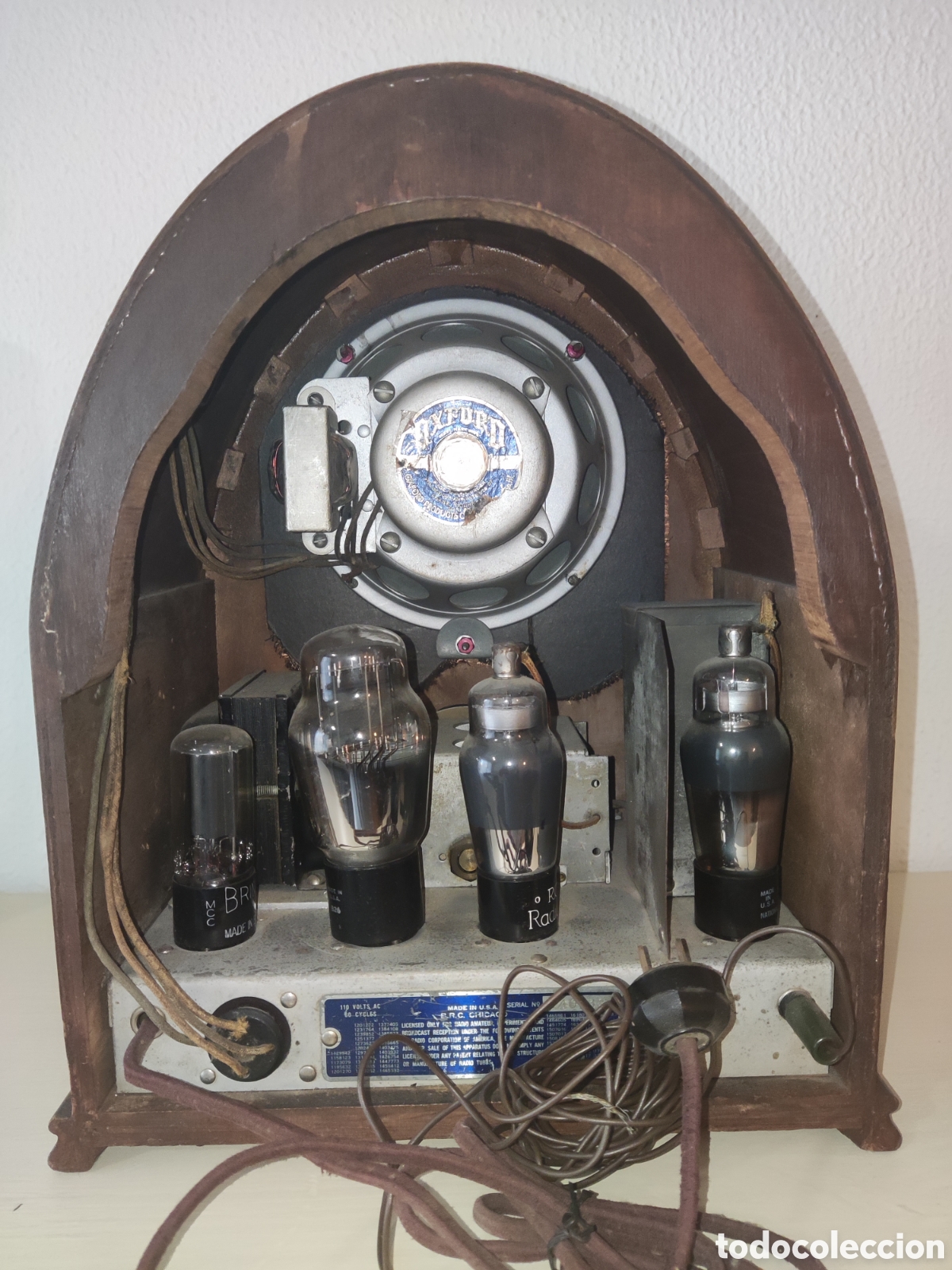 Radios de v&aacute;lvulas: Radio Antigua de Capilla - Foto 3