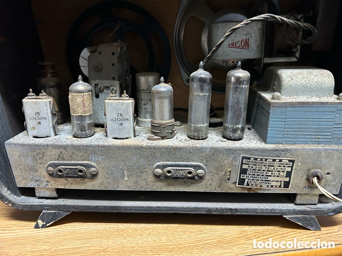 Radios de v&aacute;lvulas: Radio Teledino v&aacute;lvulas. - Foto 7