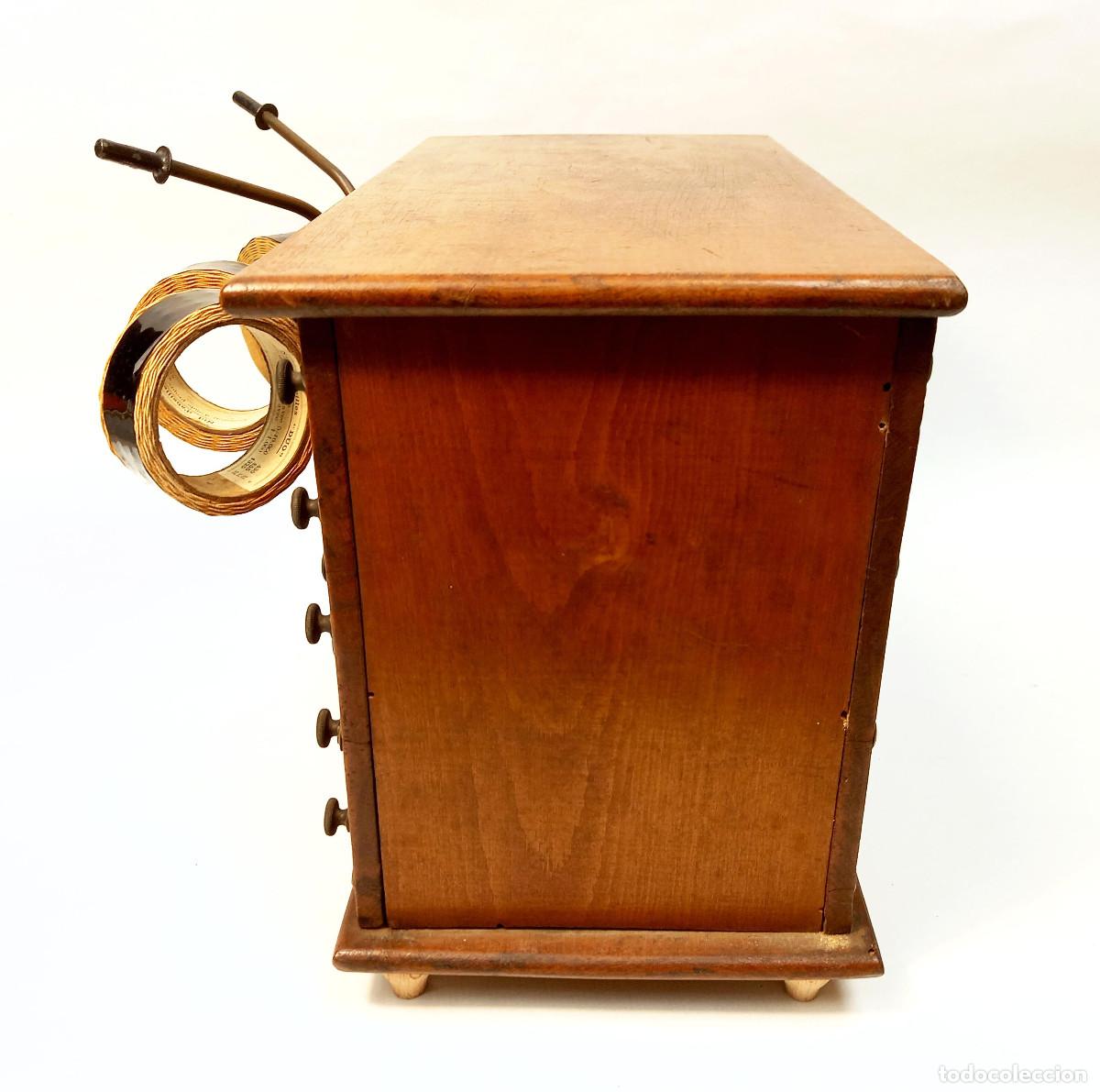 Radios de v&aacute;lvulas: RADIO ANTIGUA DE 1925 - Foto 3