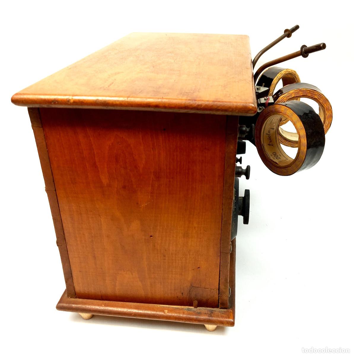 Radios de v&aacute;lvulas: RADIO ANTIGUA DE 1925 - Foto 5