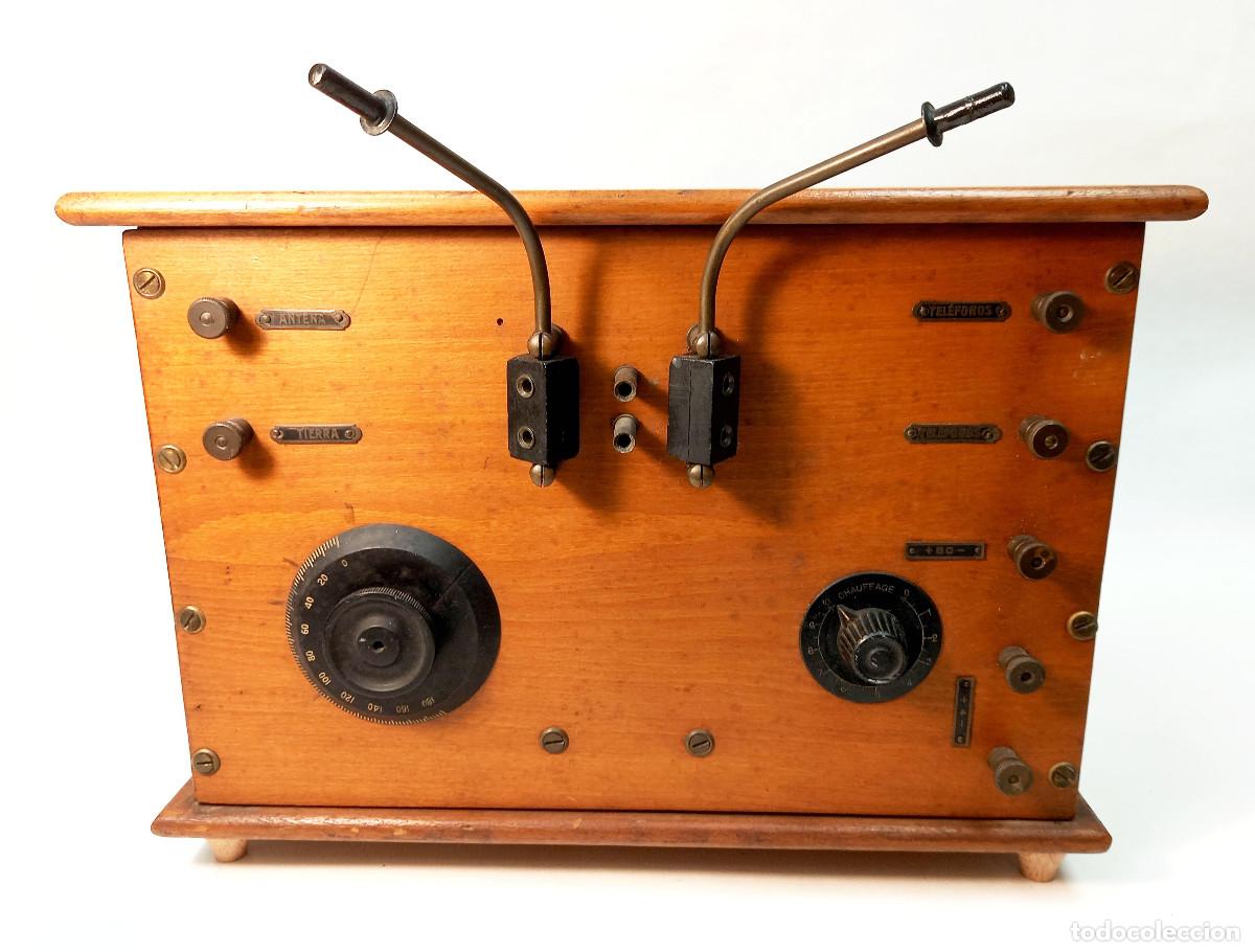 Radios de v&aacute;lvulas: RADIO ANTIGUA DE 1925 - Foto 6