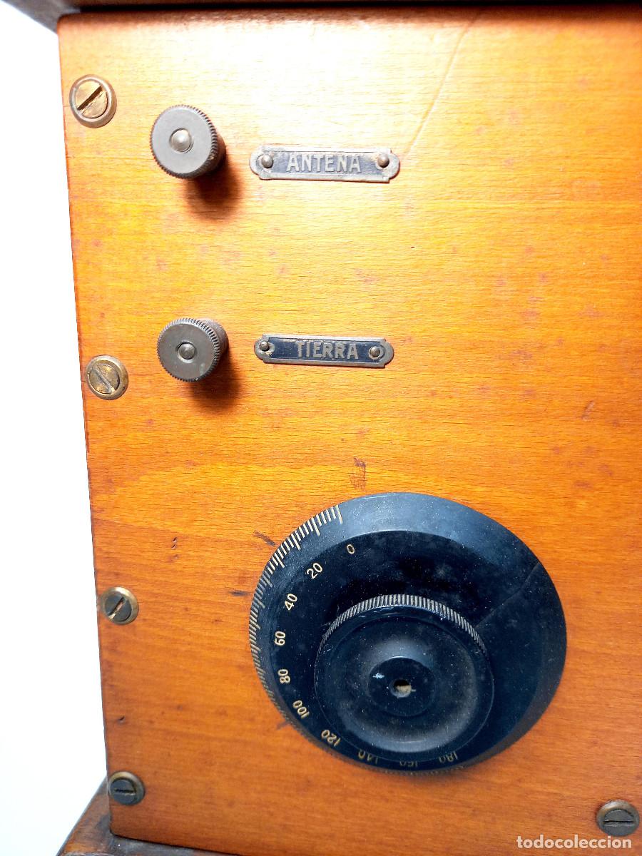 Radios de v&aacute;lvulas: RADIO ANTIGUA DE 1925 - Foto 7