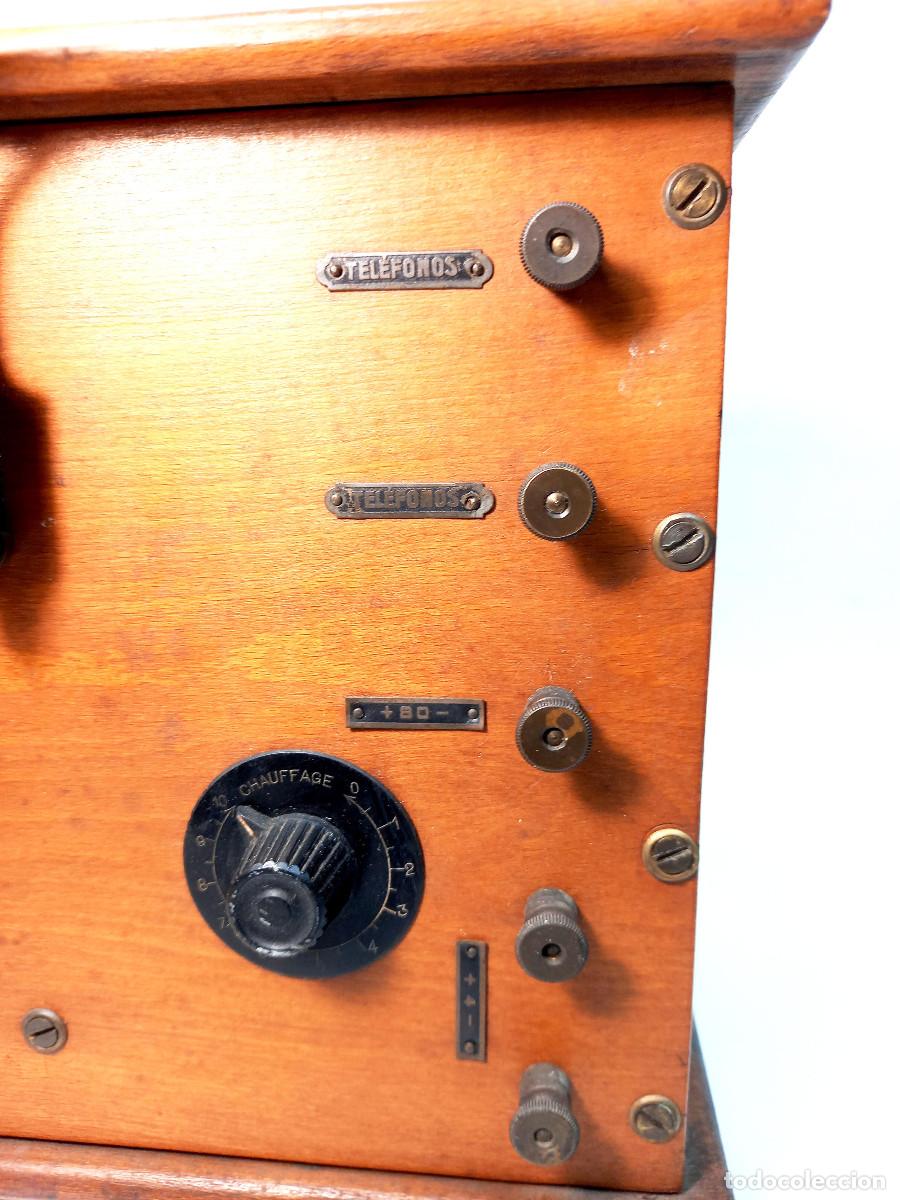 Radios de v&aacute;lvulas: RADIO ANTIGUA DE 1925 - Foto 8