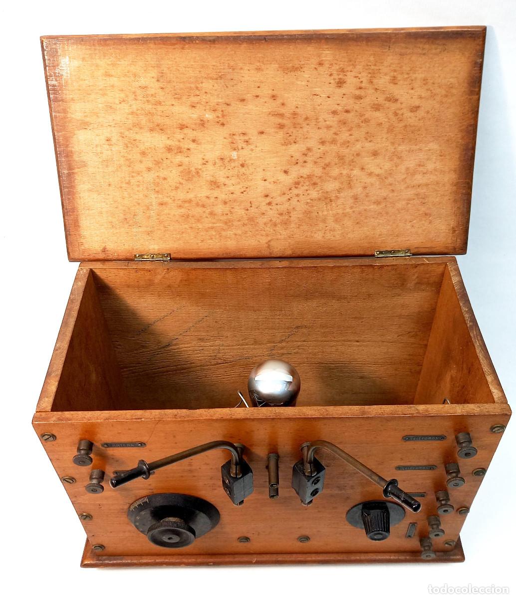 Radios de v&aacute;lvulas: RADIO ANTIGUA DE 1925 - Foto 11