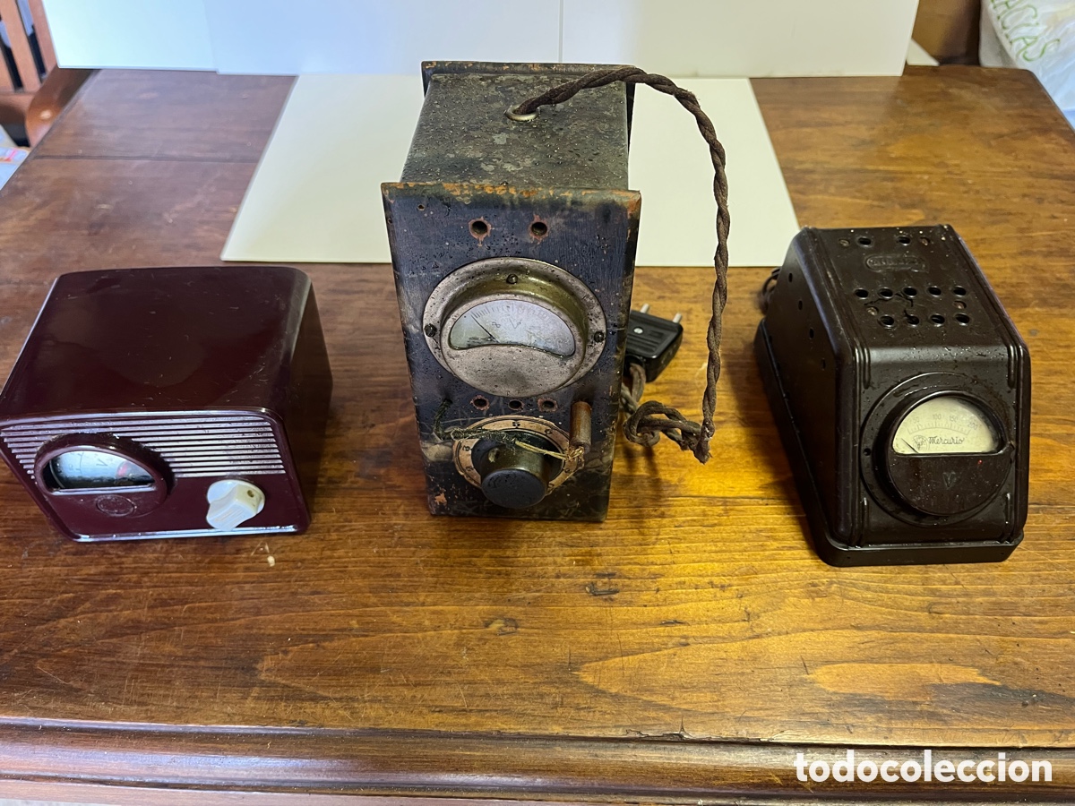 Radios de v&aacute;lvulas: Volt&iacute;metros. Para reparar - Foto 1