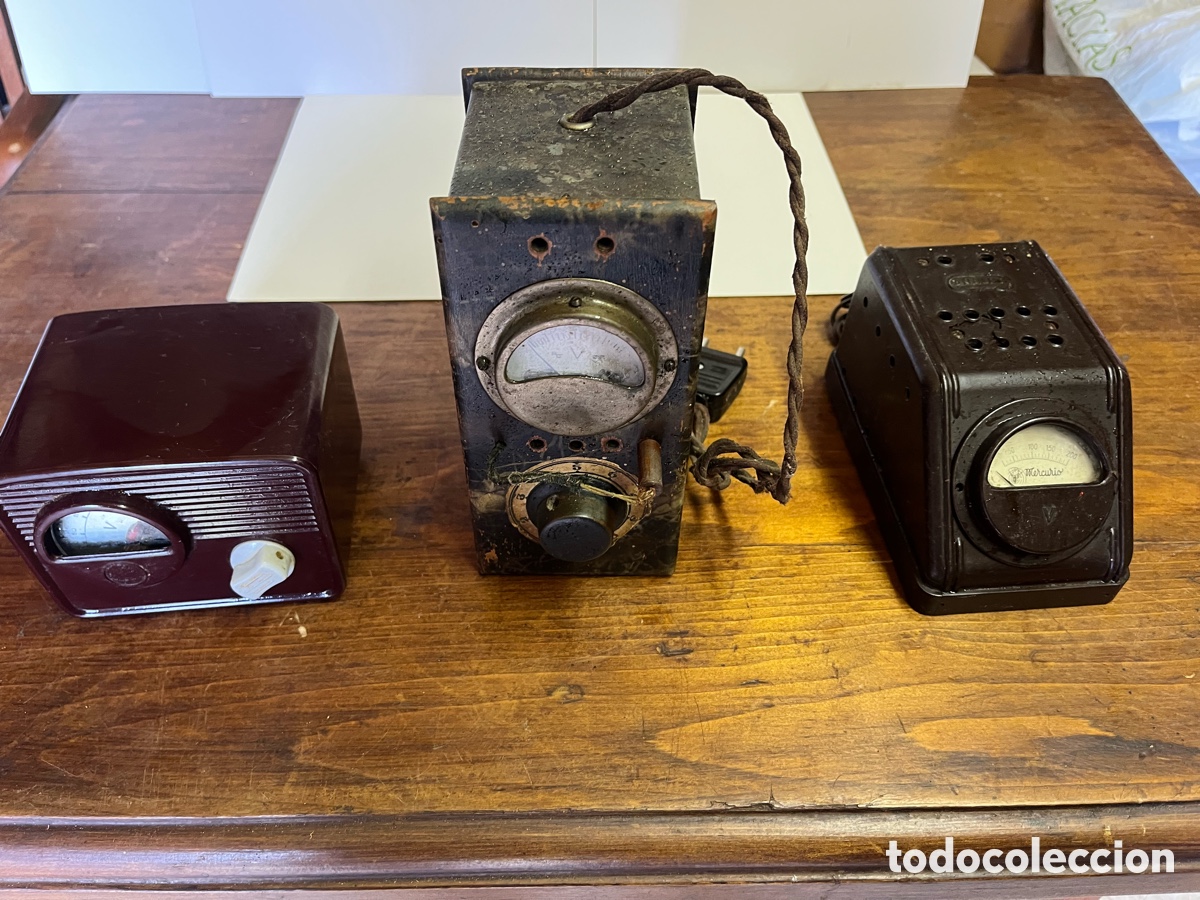 Radios de v&aacute;lvulas: Volt&iacute;metros. Para reparar - Foto 4