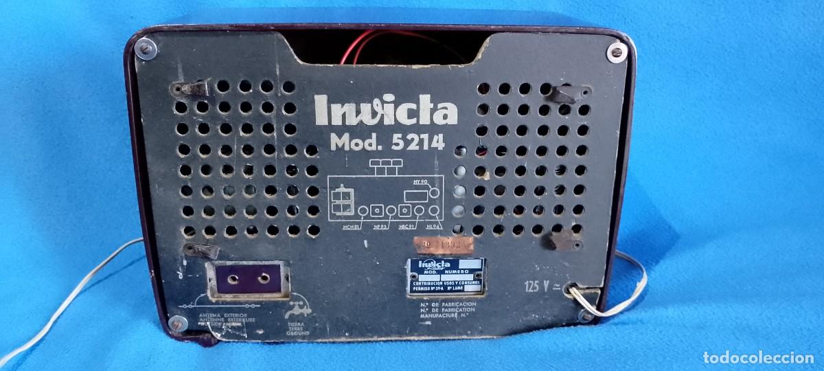 Radios de v&aacute;lvulas: Radio Invicta 5214 FUNCIONA - Foto 6