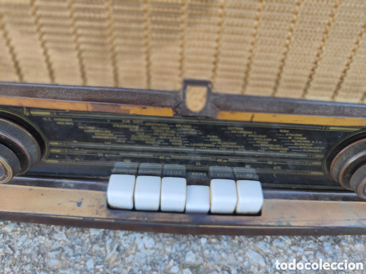 Radios de v&aacute;lvulas: RADIO PHILIPS A V&Aacute;LVULAS FUNCIONANDO - Foto 2