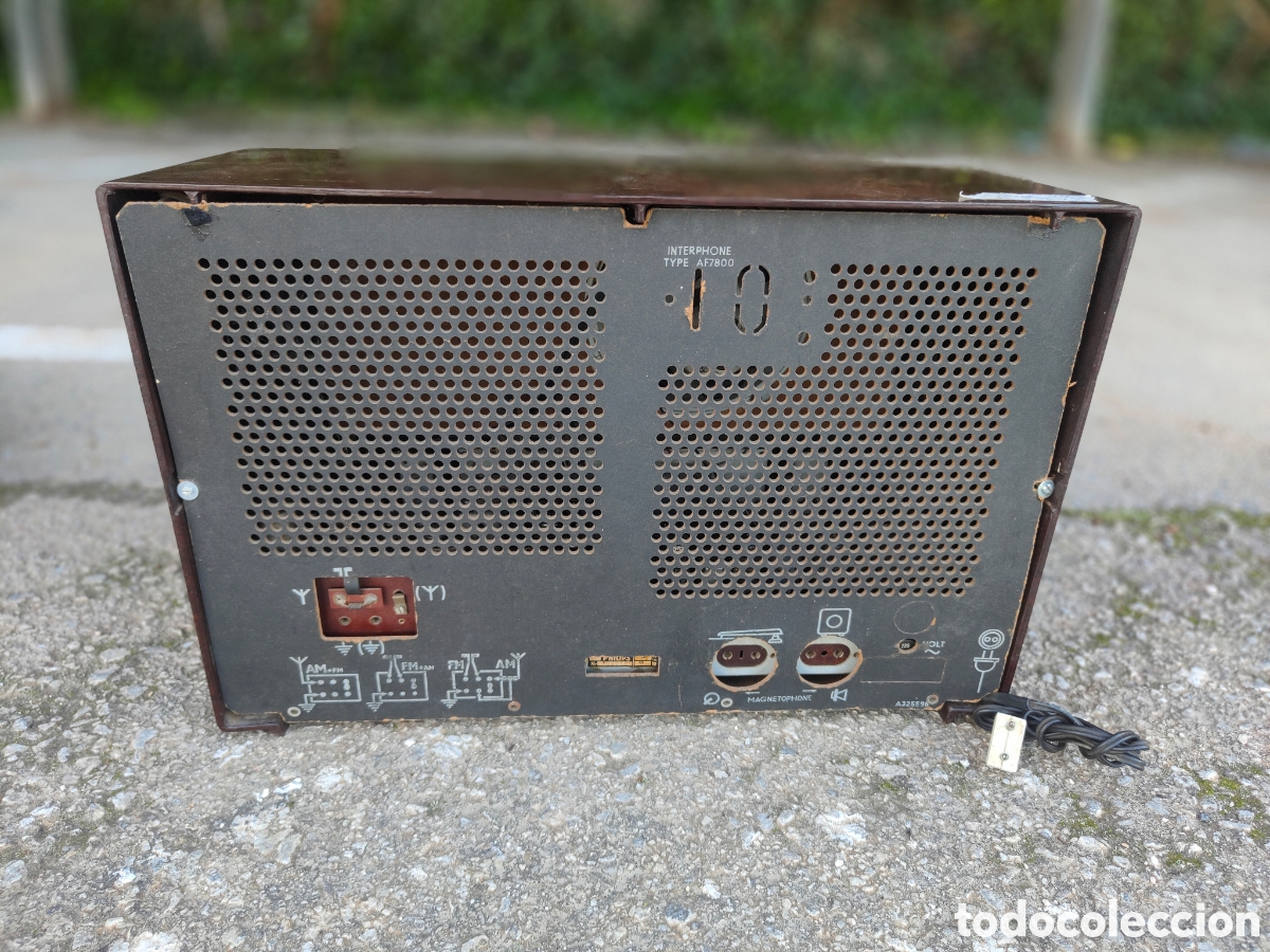 Radios de v&aacute;lvulas: RADIO PHILIPS A V&Aacute;LVULAS FUNCIONANDO - Foto 4