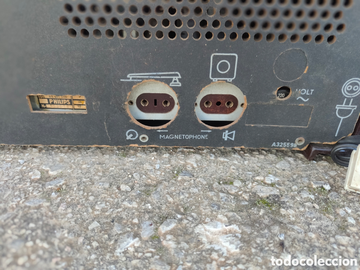 Radios de v&aacute;lvulas: RADIO PHILIPS A V&Aacute;LVULAS FUNCIONANDO - Foto 5