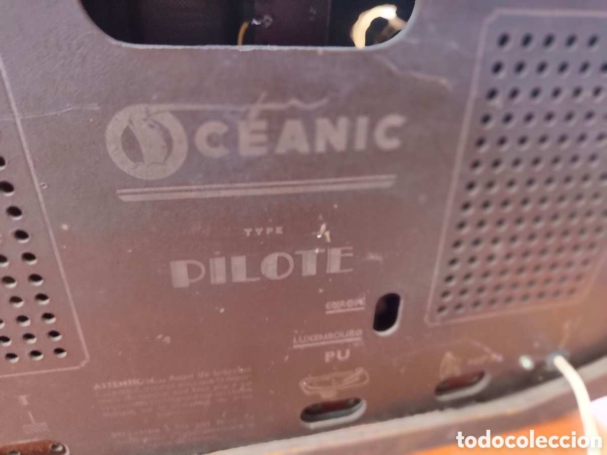 Radios de v&aacute;lvulas: ANTIGUA RADIO OCEANIC - Foto 5