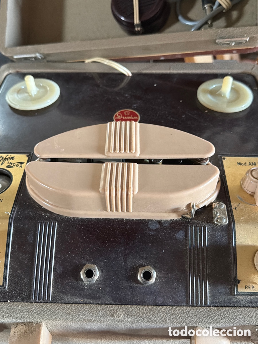 Radios de v&aacute;lvulas: MAGNETOFON DE VALVULAS MARCA INGRA - Foto 3