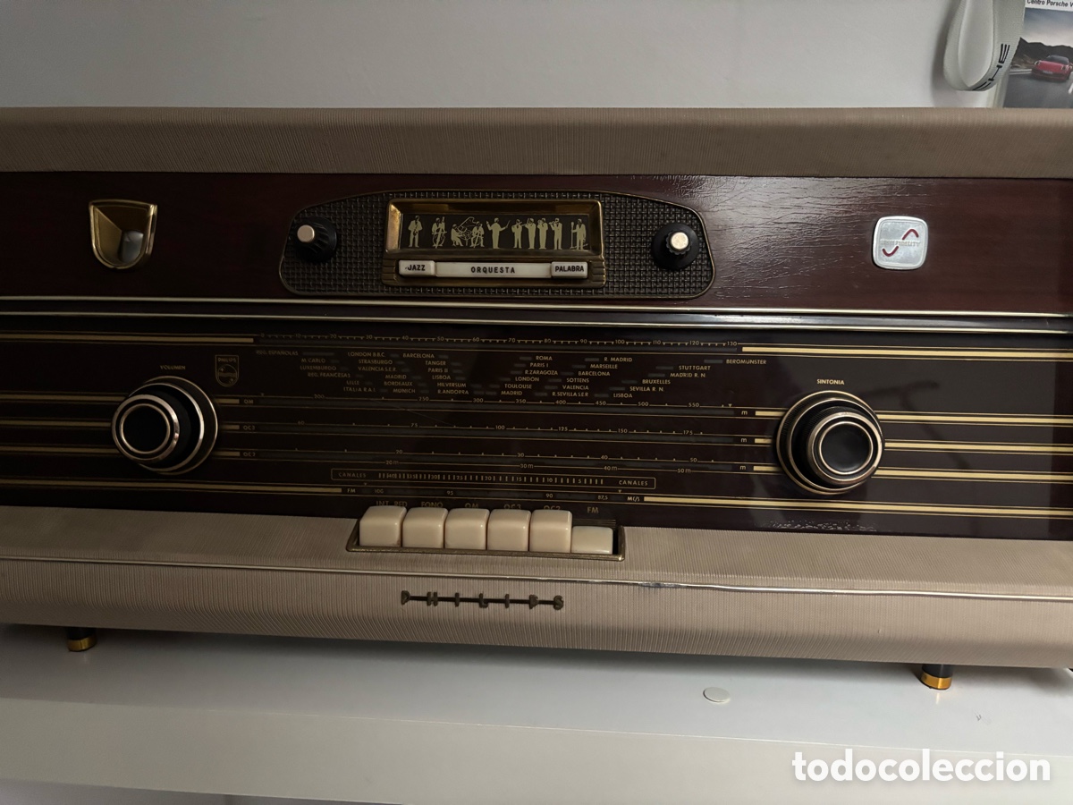 Radios de v&aacute;lvulas: Tadio Philips B8E92A de entre 1959 y 1961 - Foto 1