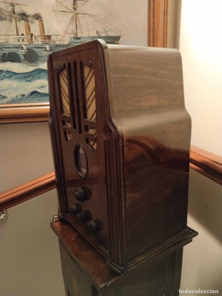 Radios de v&aacute;lvulas: Radio a v&aacute;lvulas Philco modelo 620 - Foto 4