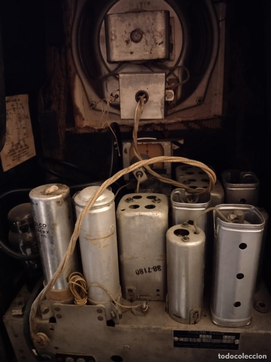 Radios de v&aacute;lvulas: Radio a v&aacute;lvulas Philco modelo 620 - Foto 9
