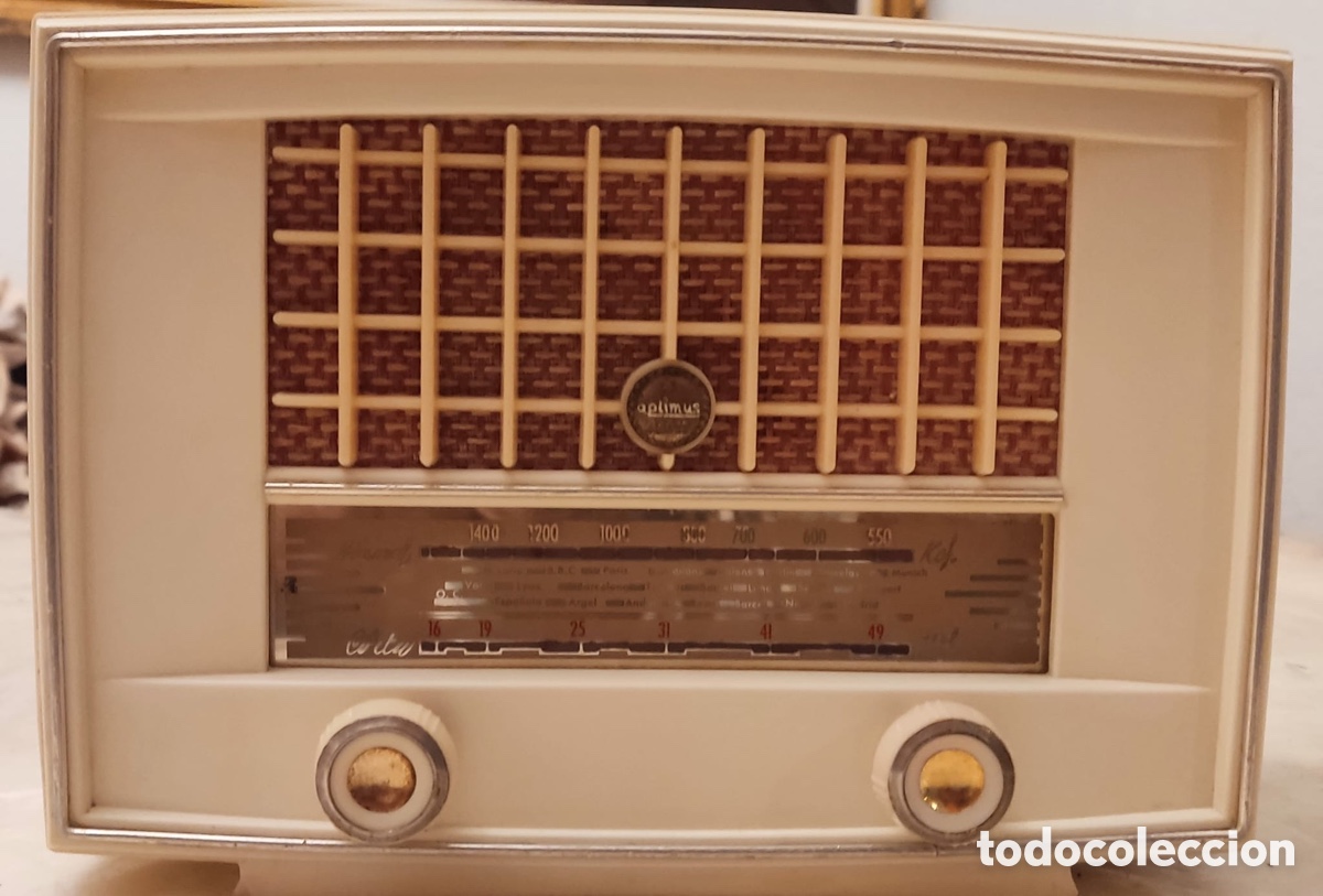 Radios de v&aacute;lvulas: Radio optimus blanca - Foto 1