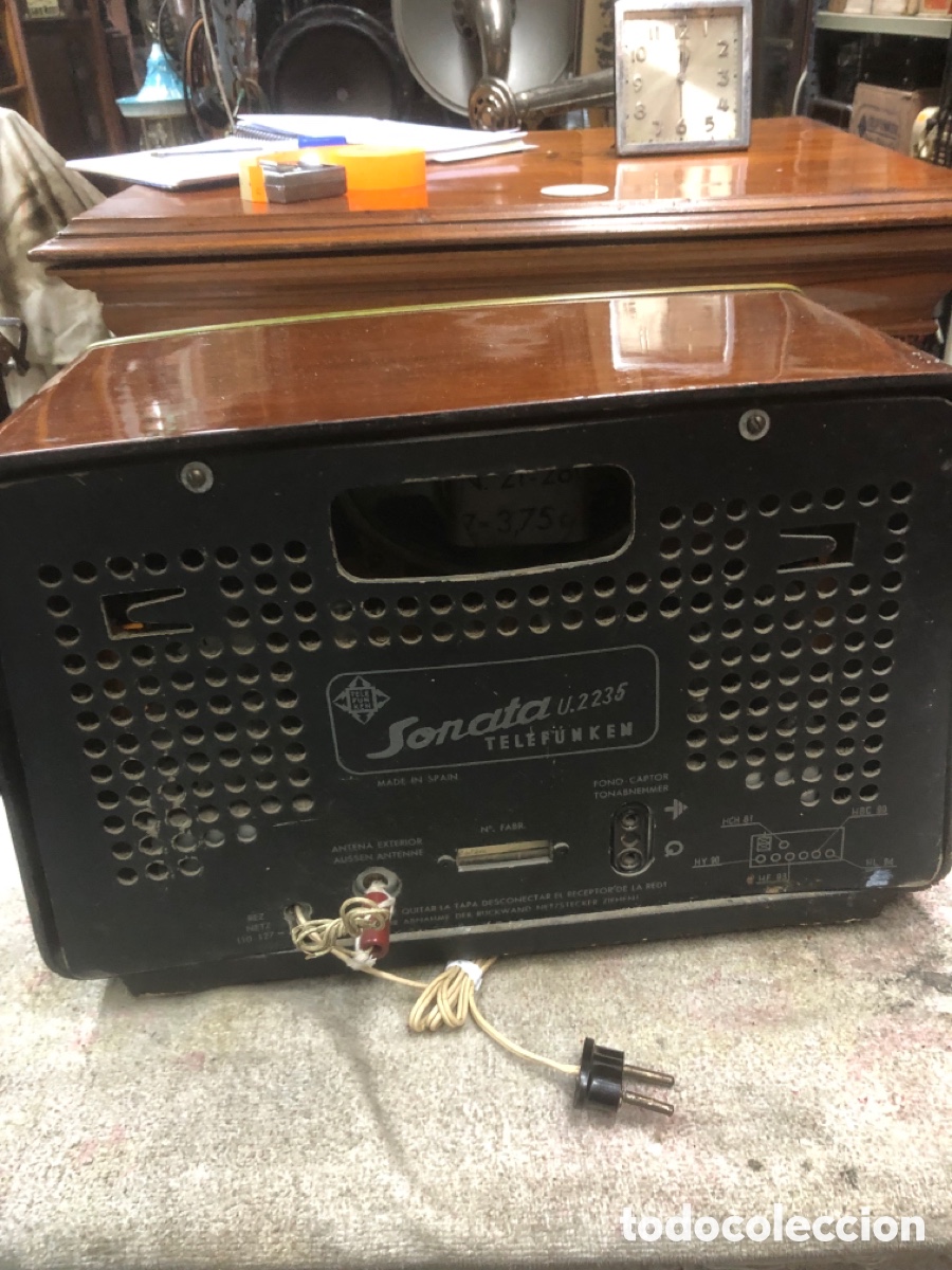 Radios de v&aacute;lvulas: Radio telefunken sonata - Foto 8