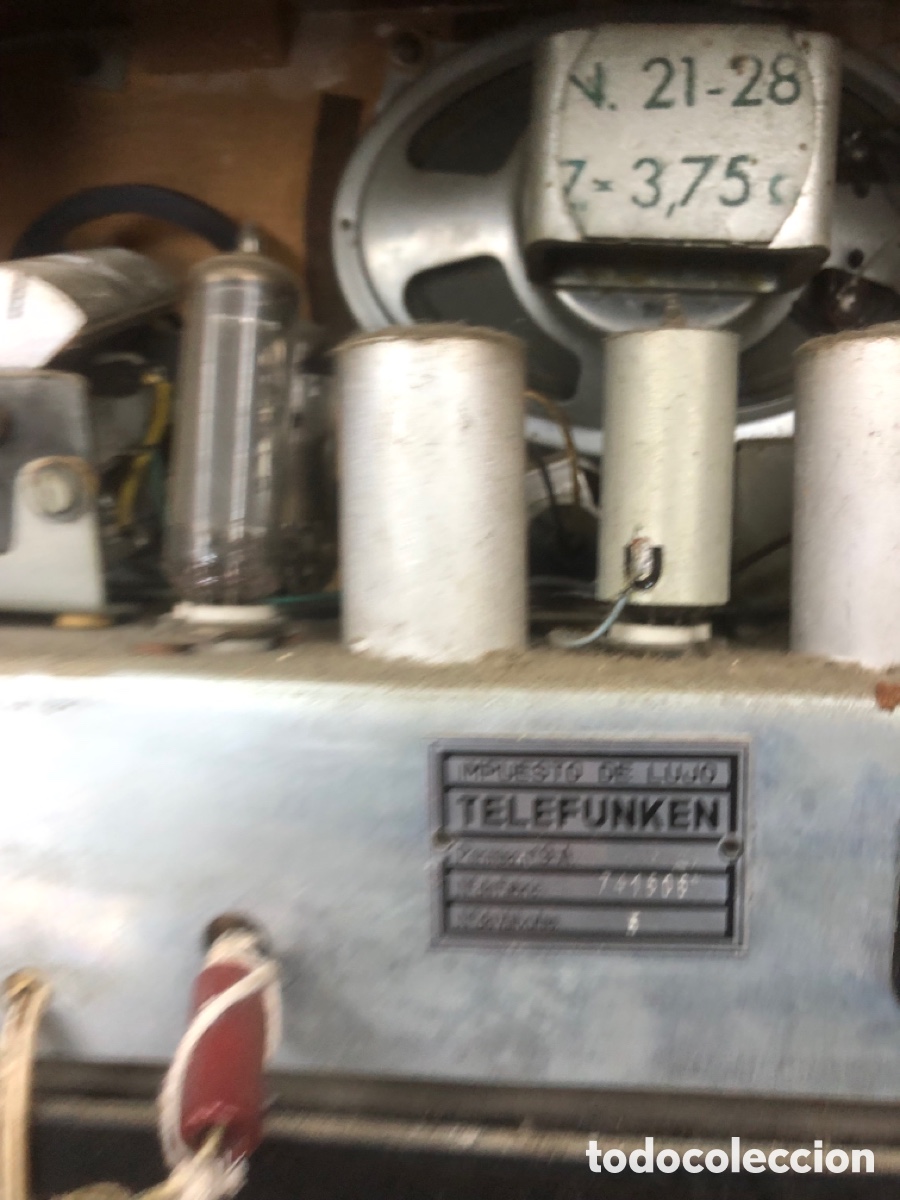 Radios de v&aacute;lvulas: Radio telefunken sonata - Foto 10