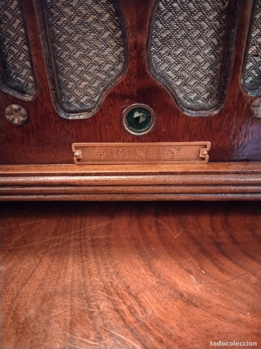 Radios de v&aacute;lvulas: Peque&ntilde;a radio Crosley - Foto 2