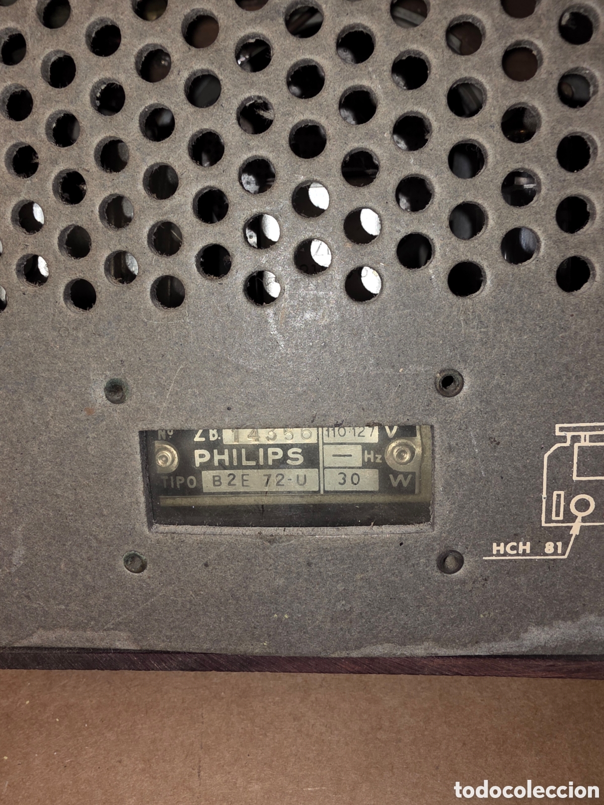Radios de v&aacute;lvulas: Radio Philips, a&ntilde;os 50 - Foto 4