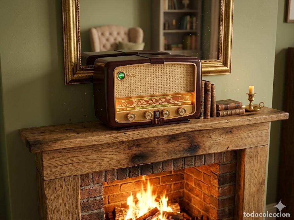 Radios de v&aacute;lvulas: Radiola, Modelo 480A. A&ntilde;o 1953. Funcionando.. - Foto 1