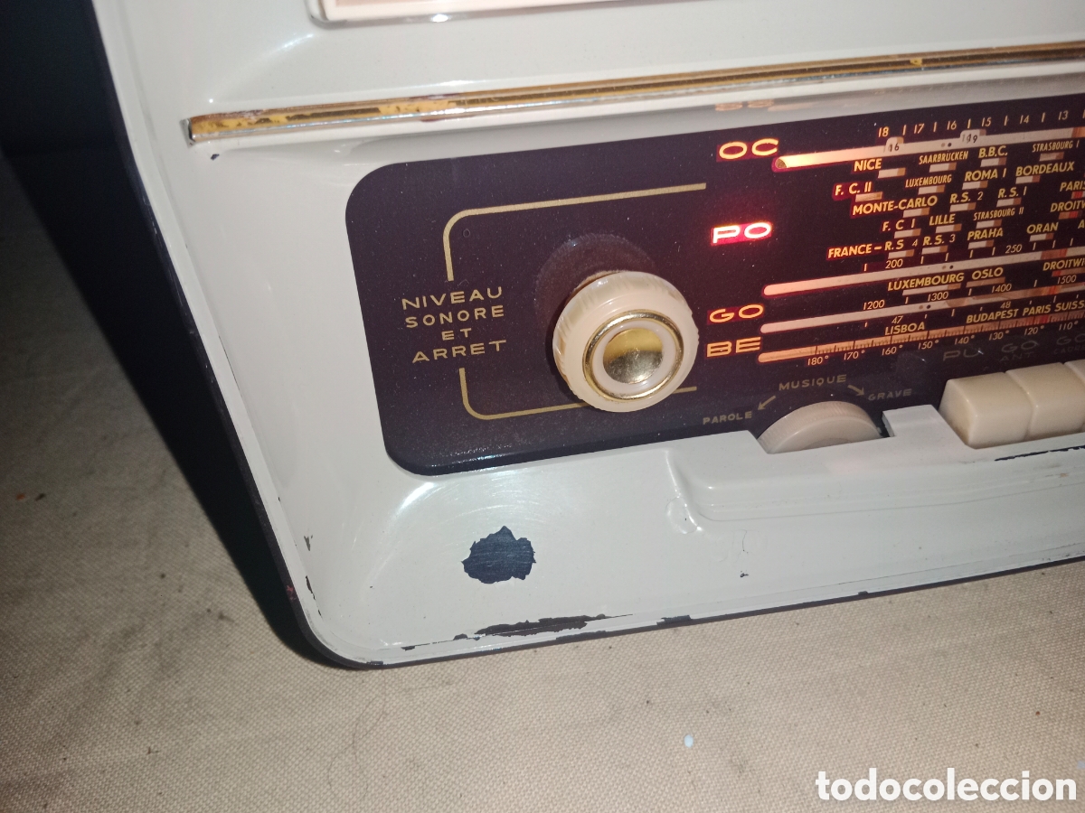 Radios de v&aacute;lvulas: Radio Schneider.Modelo Fandango. Funcionando.. - Foto 5