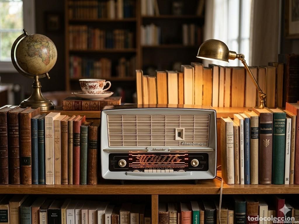 Radios de v&aacute;lvulas: Radio Schneider.Modelo Fandango. Funcionando.. - Foto 1