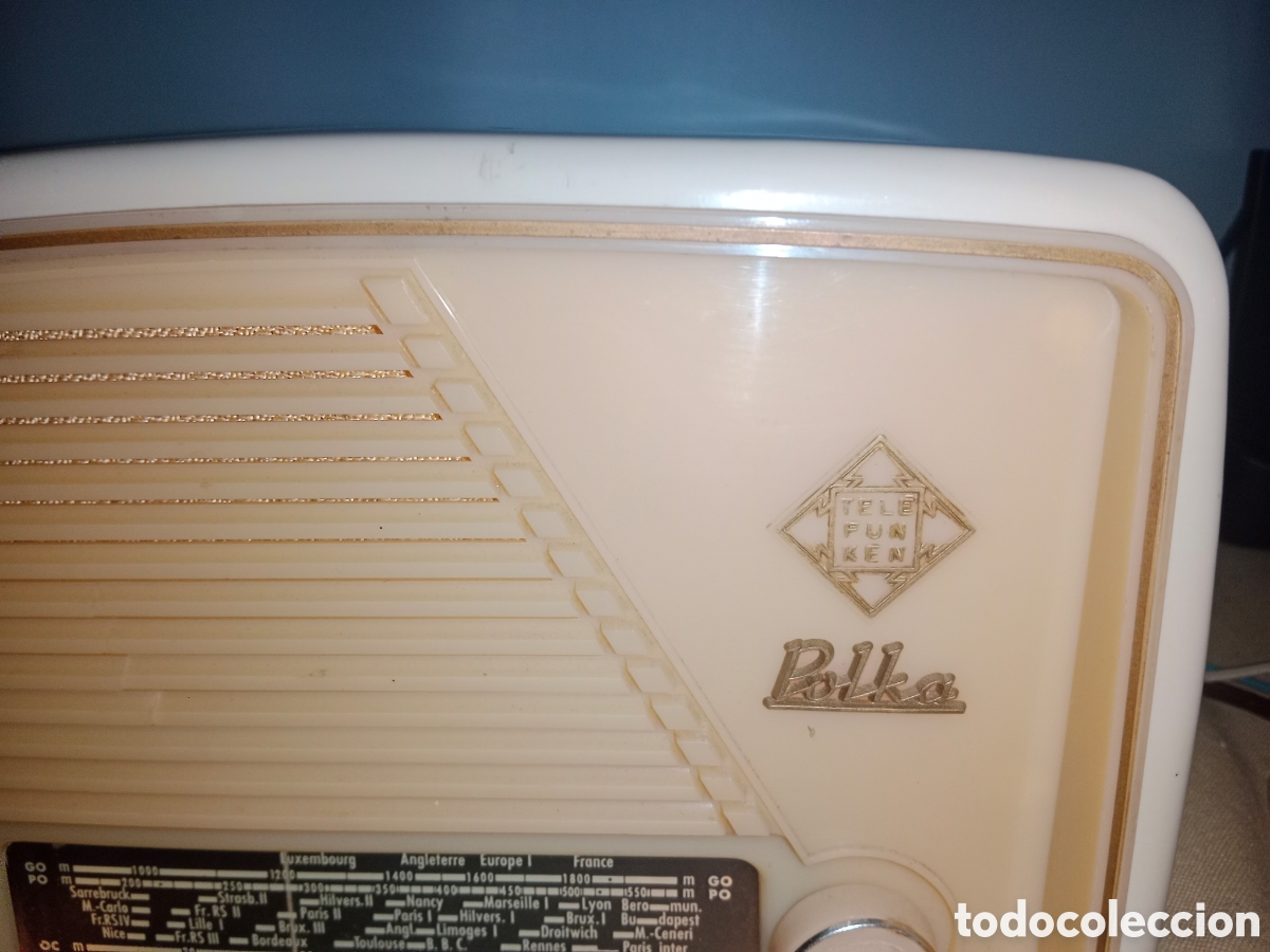 Radios de v&aacute;lvulas: Radio Telefunken.Modelo Polka. Funcionando.. - Foto 5