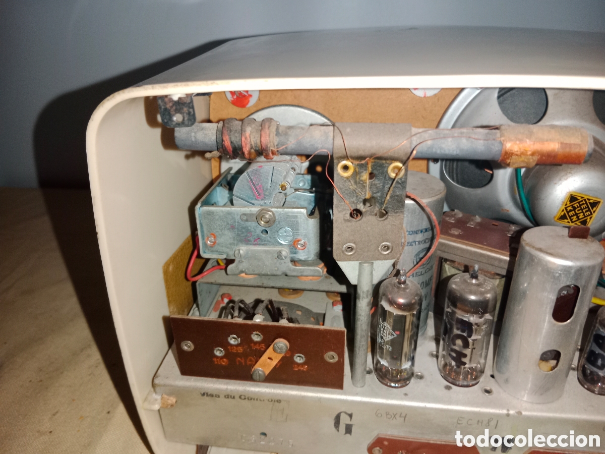 Radios de v&aacute;lvulas: Radio Telefunken.Modelo Polka. Funcionando.. - Foto 15