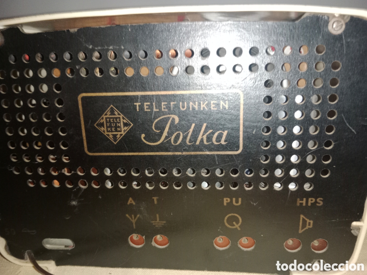 Radios de v&aacute;lvulas: Radio Telefunken.Modelo Polka. Funcionando.. - Foto 18