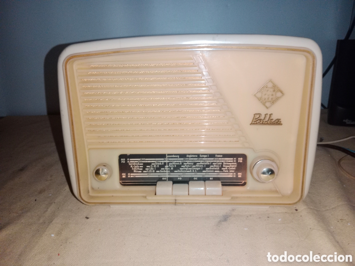 Radios de v&aacute;lvulas: Radio Telefunken.Modelo Polka. Funcionando.. - Foto 2