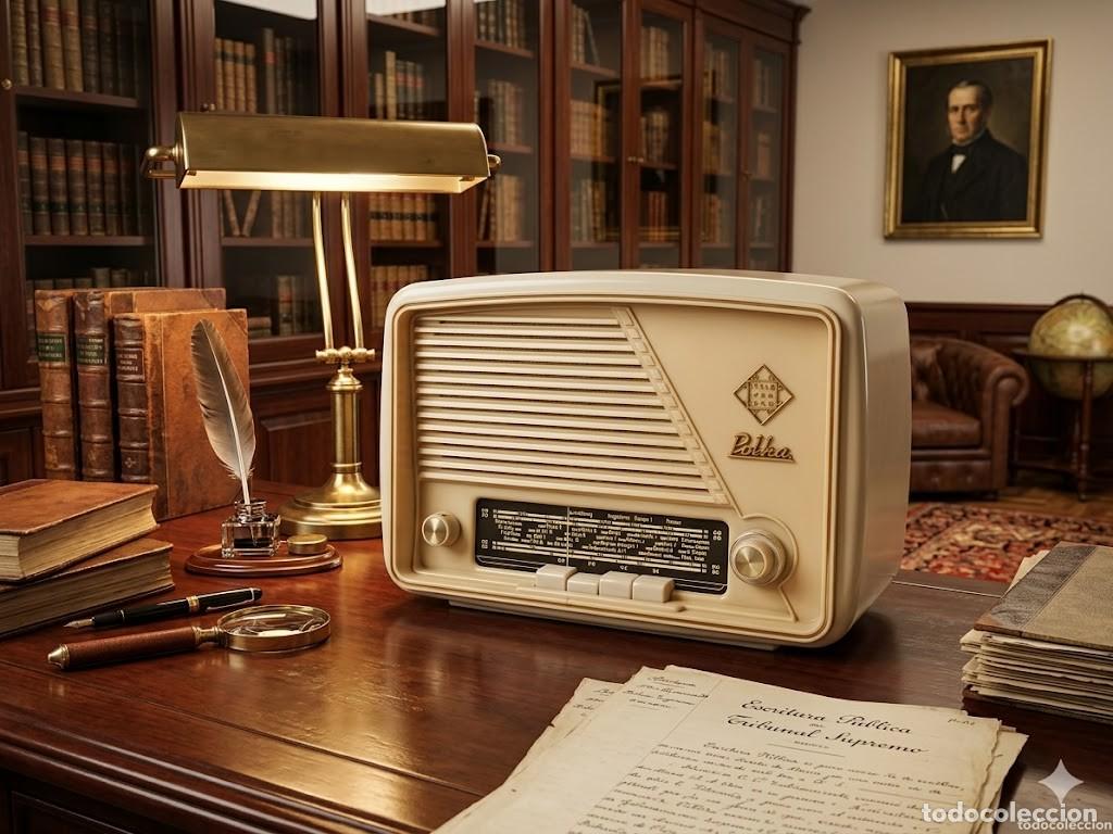 Radios de v&aacute;lvulas: Radio Telefunken.Modelo Polka. Funcionando.. - Foto 1