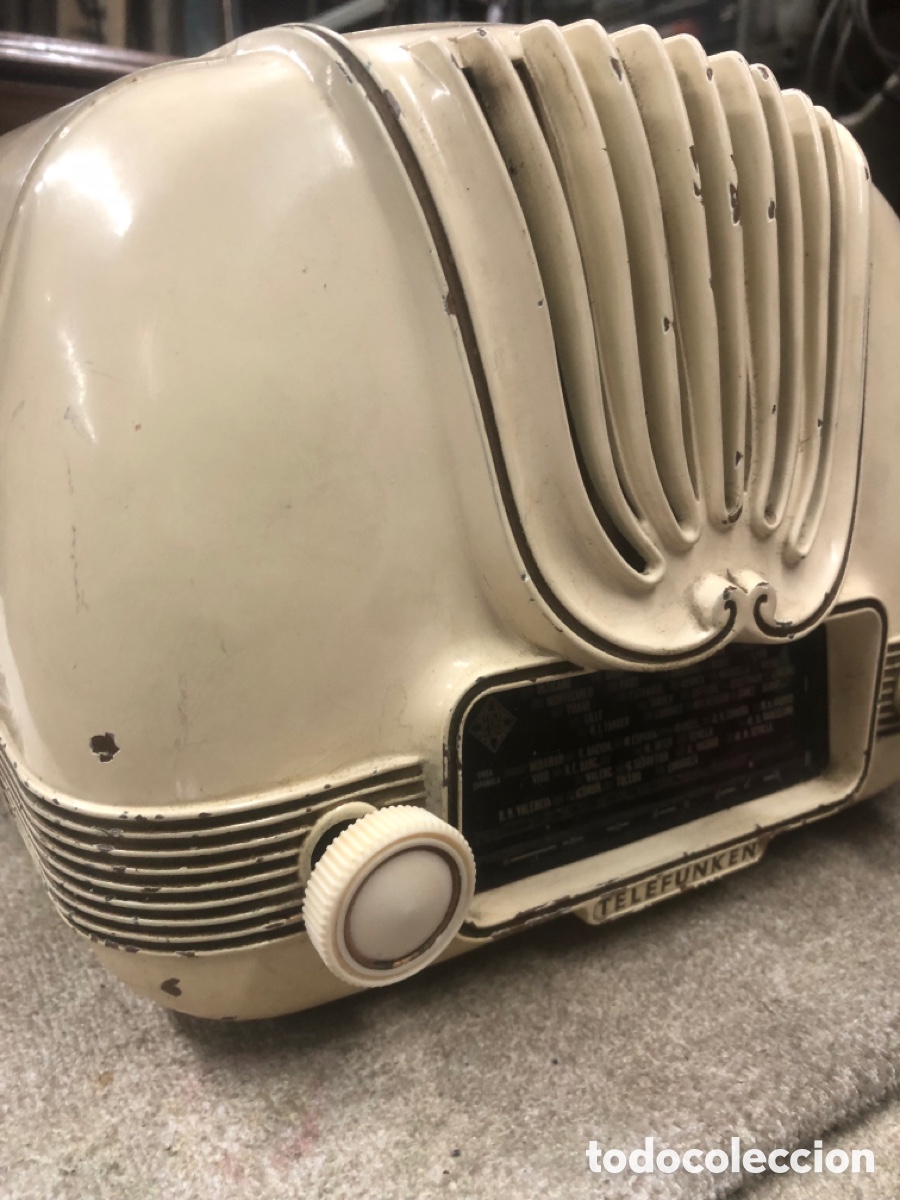 Radios de v&aacute;lvulas: Radio telefunken modelo cari&ntilde;o - Foto 4
