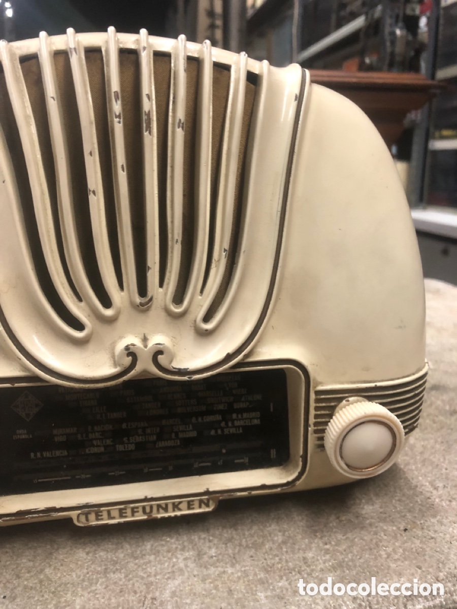 Radios de v&aacute;lvulas: Radio telefunken modelo cari&ntilde;o - Foto 5