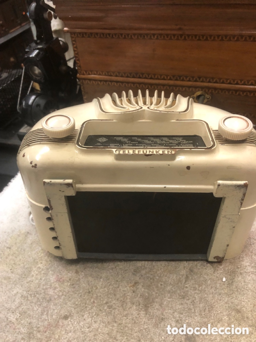 Radios de v&aacute;lvulas: Radio telefunken modelo cari&ntilde;o - Foto 8