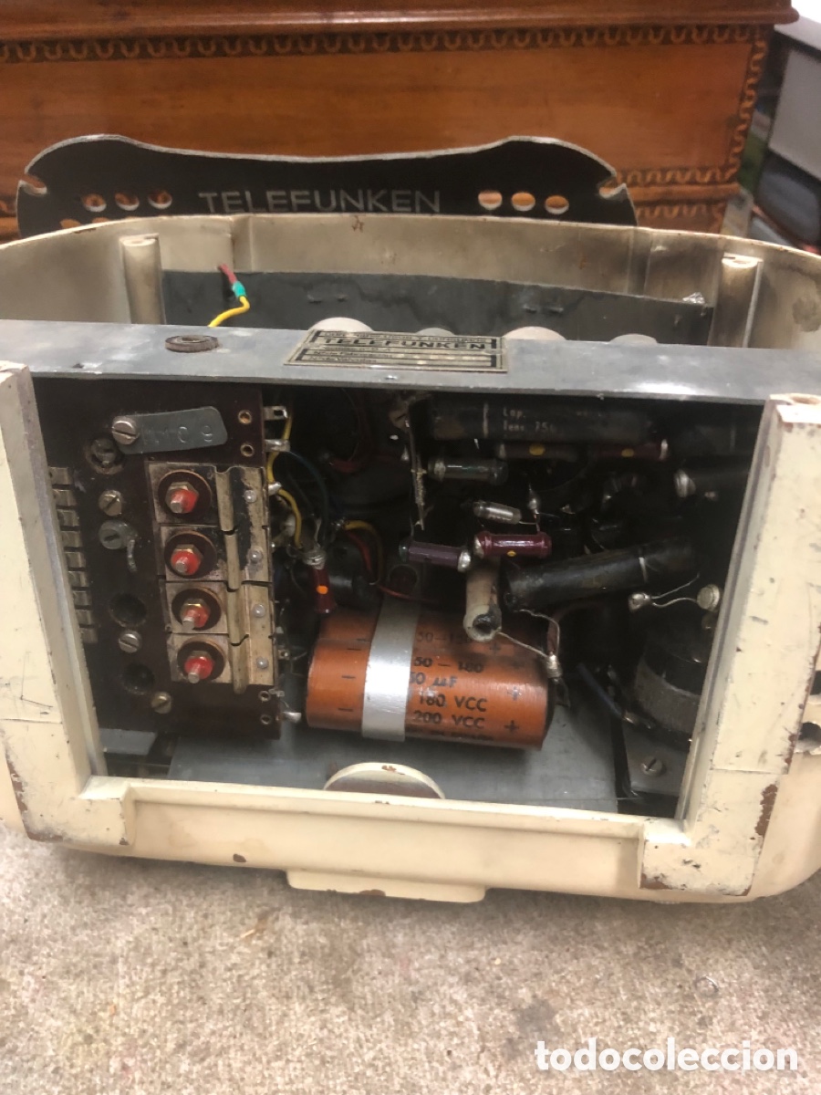 Radios de v&aacute;lvulas: Radio telefunken modelo cari&ntilde;o - Foto 10