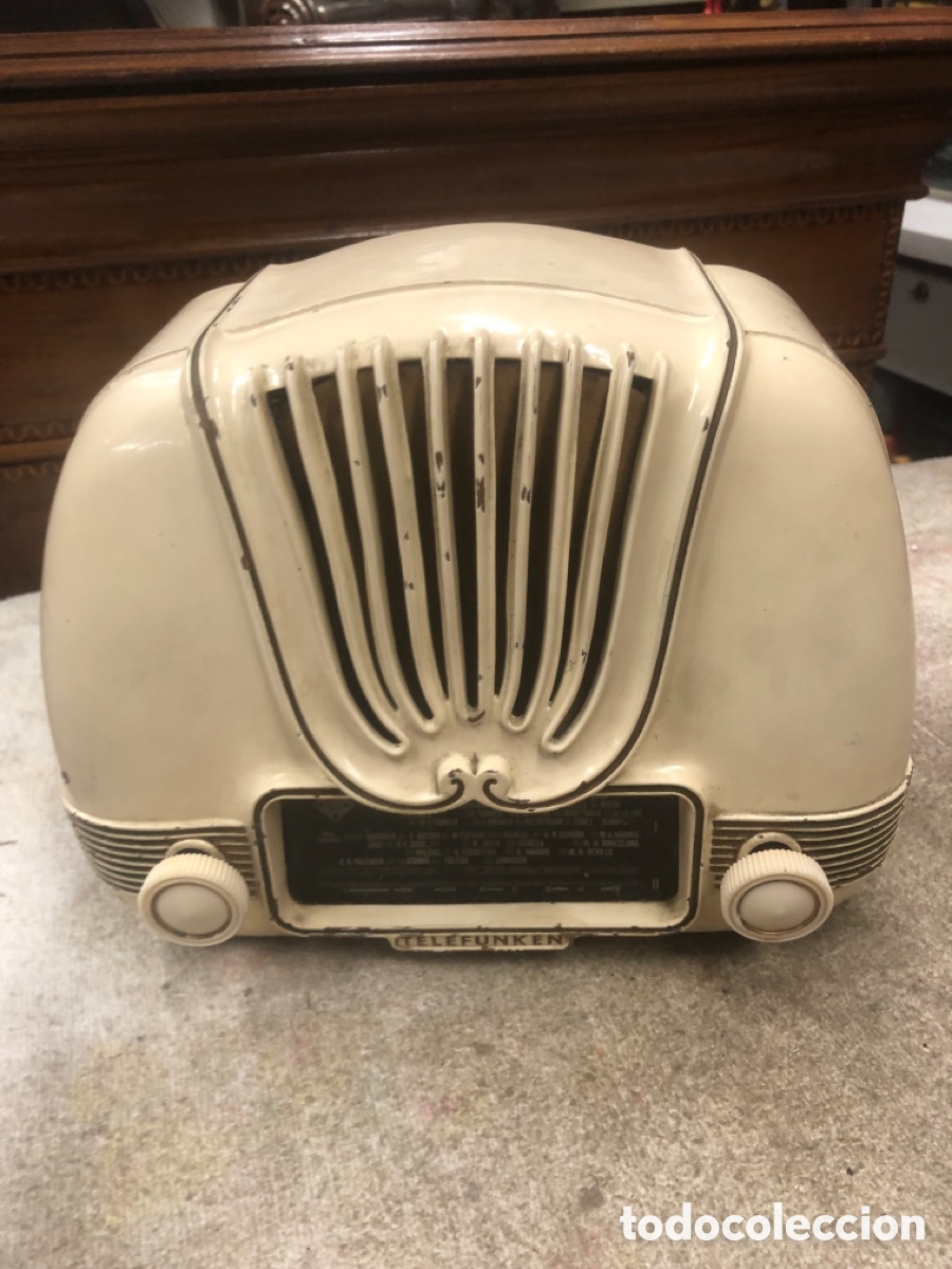 Radios de v&aacute;lvulas: Radio telefunken modelo cari&ntilde;o - Foto 14