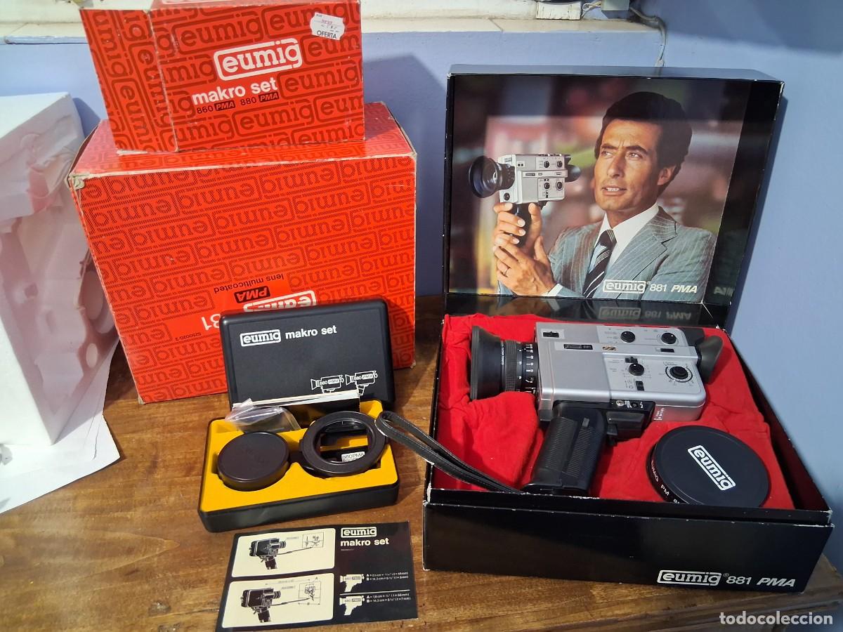 Radios de v&aacute;lvulas: Camara super 8 Eumig 881 PMA - Foto 1