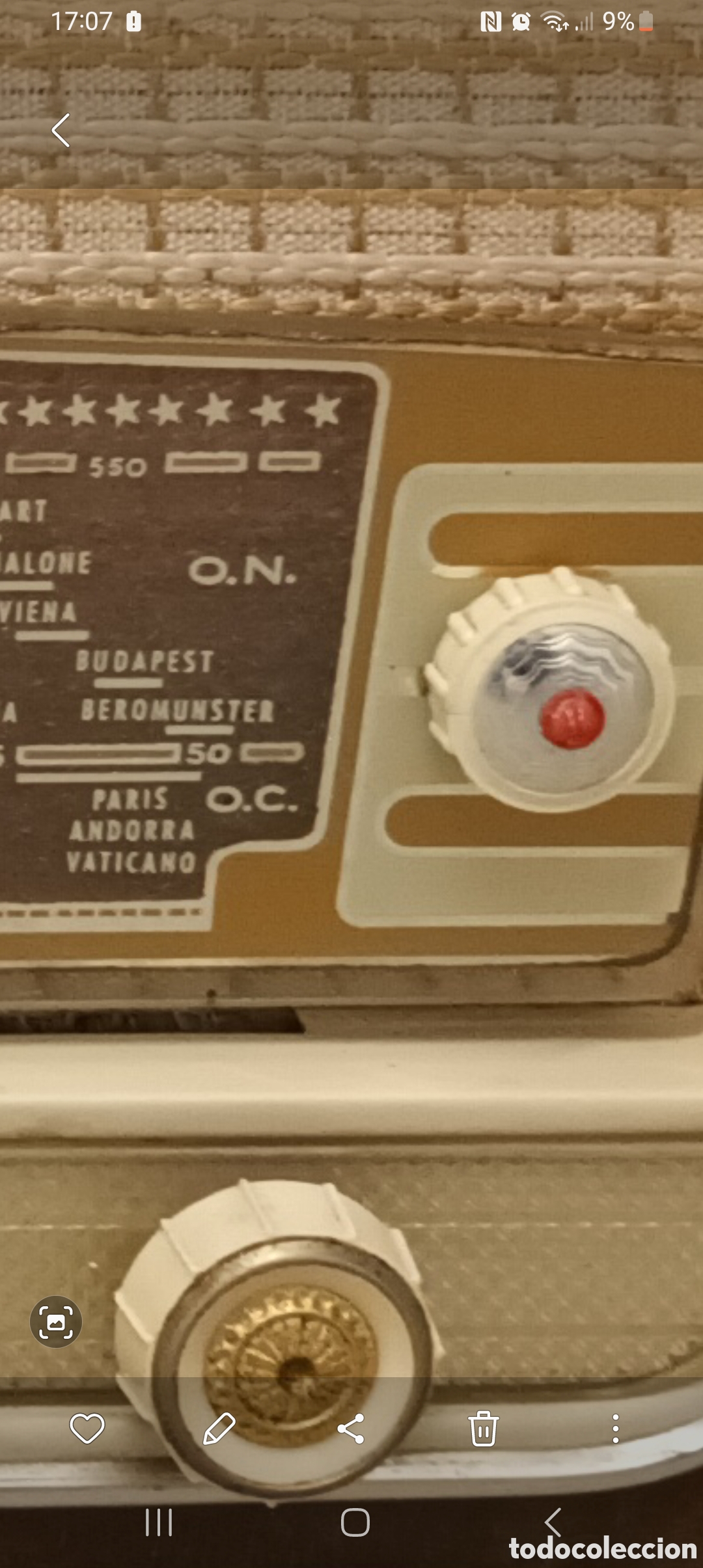 Radios de v&aacute;lvulas: Radio antigua de v&aacute;lvulas - Foto 8