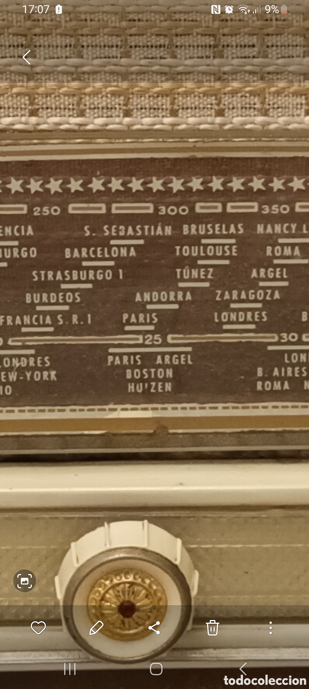Radios de v&aacute;lvulas: Radio antigua de v&aacute;lvulas - Foto 9