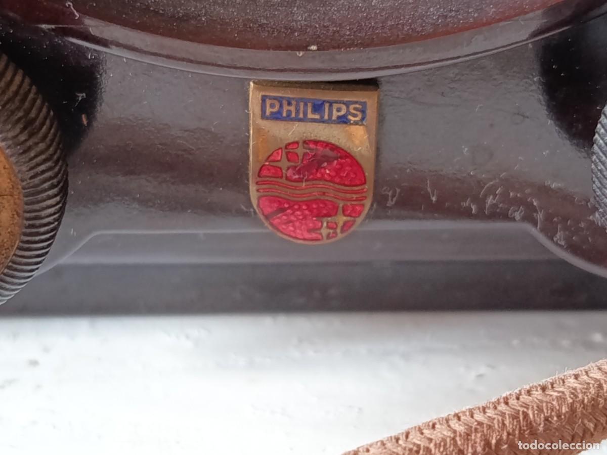 Radios de v&aacute;lvulas: Radio Philips baquelita - Foto 3