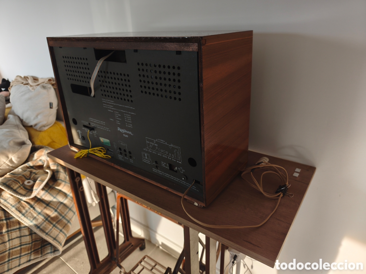 Radios de v&aacute;lvulas: Radio RESONAR 9549 SUIZA. Funcionando - Foto 7