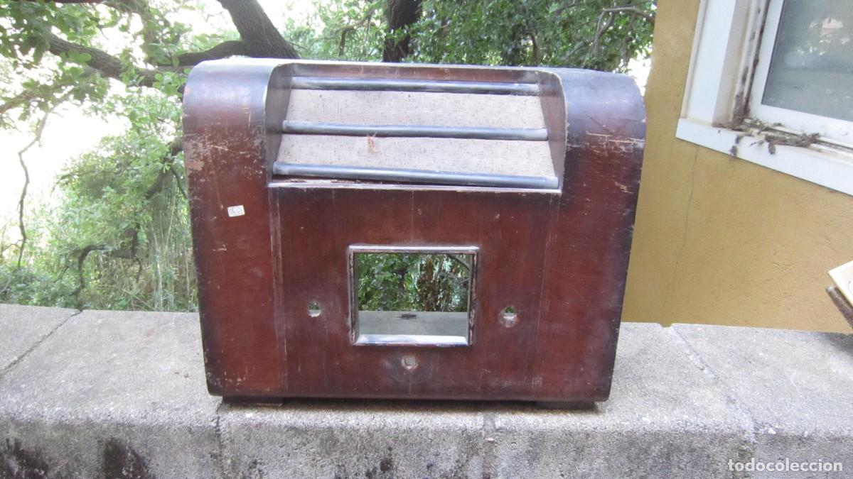 Radios &agrave; lampes: CAJA MADERA PARA RADIO A VALVULAS EXENTA DE CARCOMA