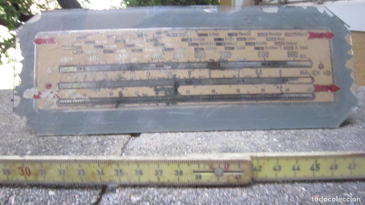 Radios de v&aacute;lvulas: CRISTAL EMISORAS DE RADIO A VALVULAS - Foto 1