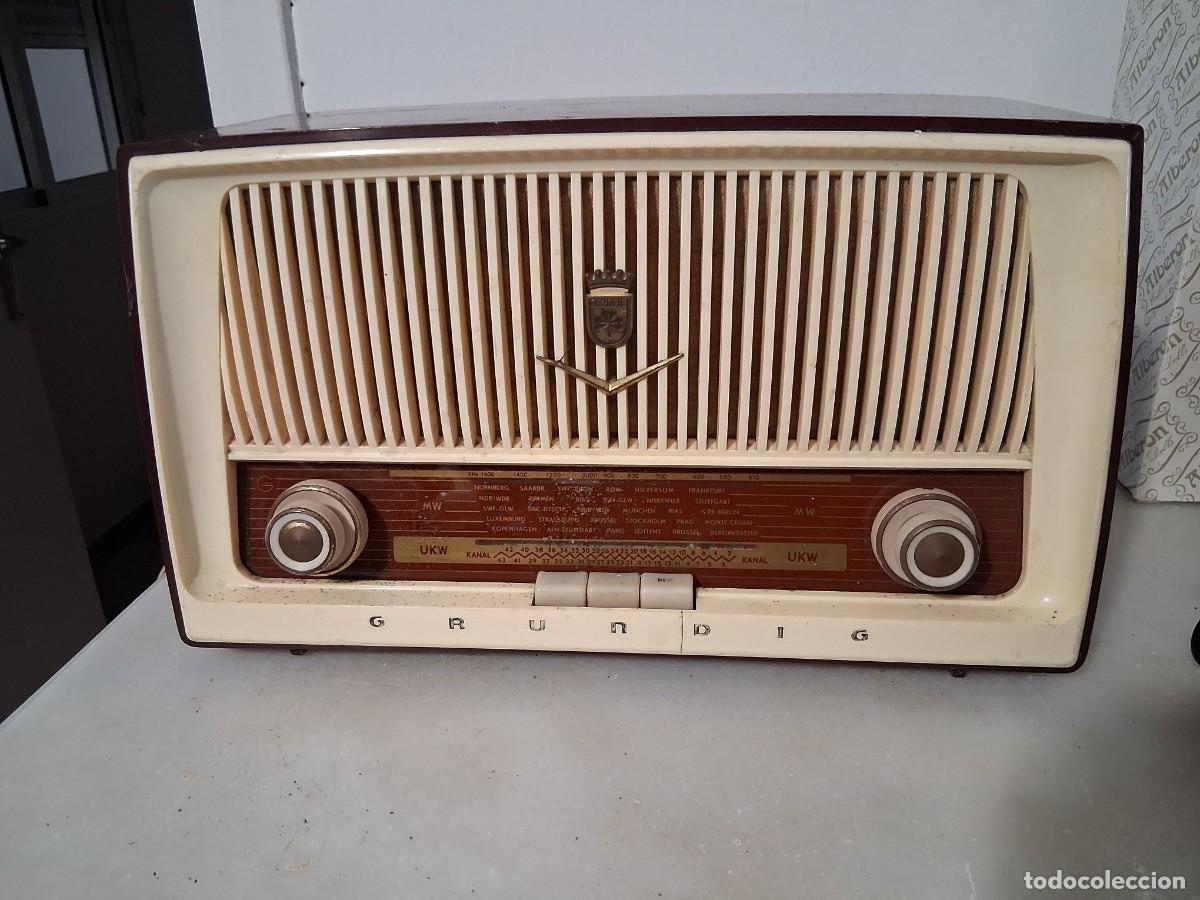 Radios de v&aacute;lvulas: Radio de v&aacute;lvulas Grundig Type 87 Germany Alemania