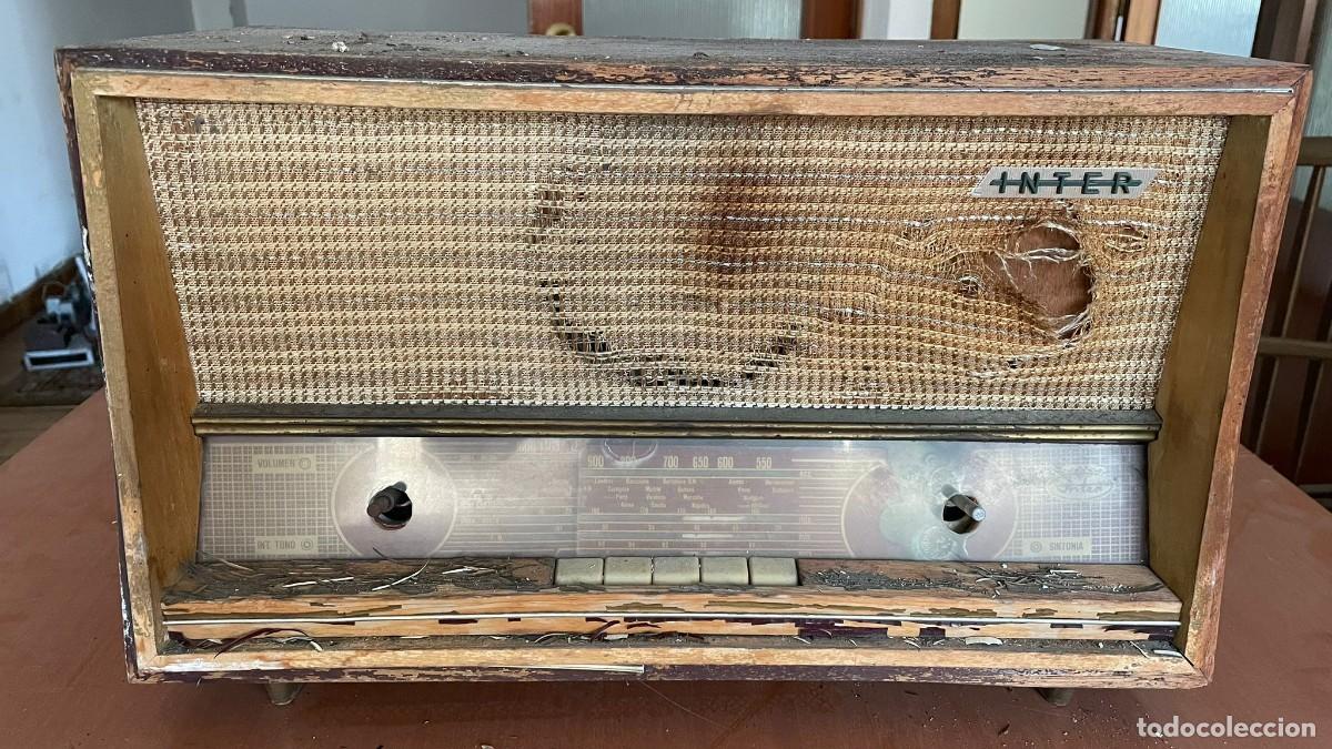 Radios de v&aacute;lvulas: Radio de V&aacute;lvulas Vintage Inter Electr&oacute;nica Mod. M-220/9 &ndash; Joya para Restauraci&oacute;n (A&ntilde;os 50/60)