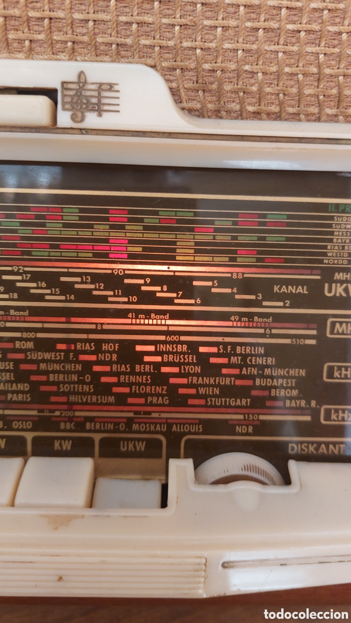 Radios de v&aacute;lvulas: Radio vintage a valvulas - Foto 3