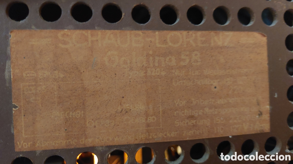 Radios de v&aacute;lvulas: Radio vintage a valvulas - Foto 6